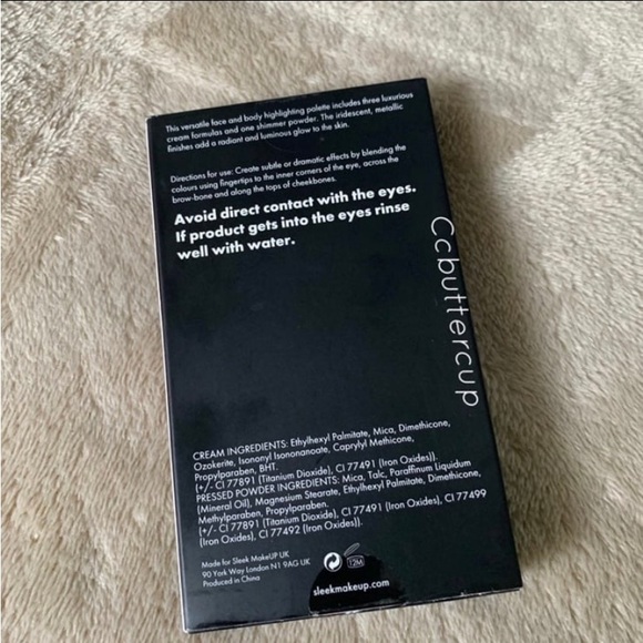 Sleek Makeup Precious Charms Cream Highlighter Palette & Brush BNIB - Picture 6 of 9